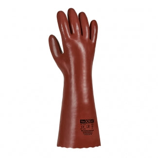 BIG teXXor® PVC-Handschuh ROTBRAUN 1 Paar Gr. 10
