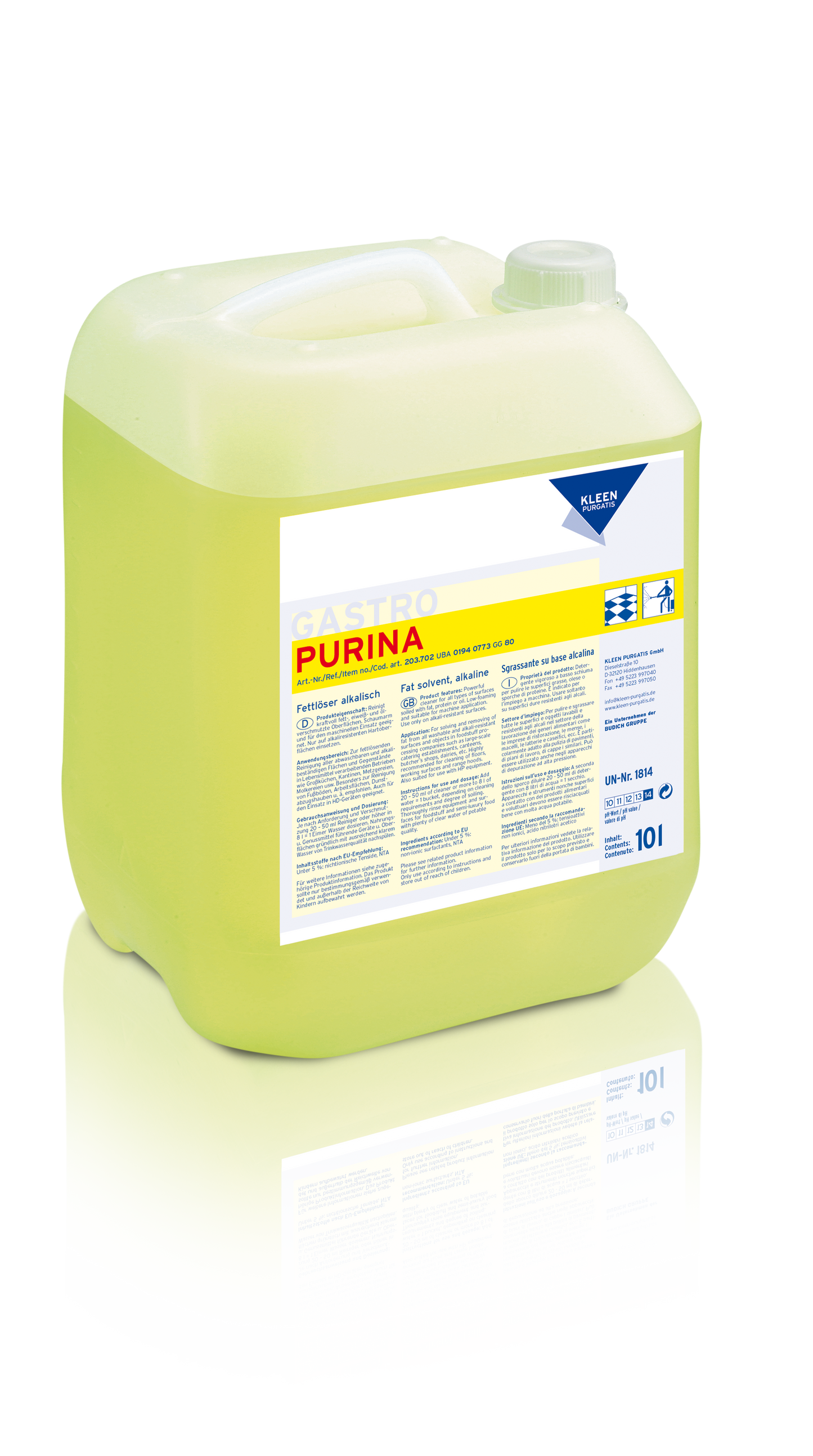 Kleen Purgatis Purina 10 L