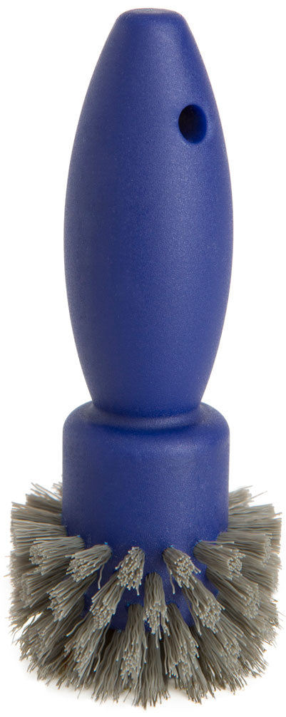 Steckdosenbürste Sauba UNO 90 mm blau-grau